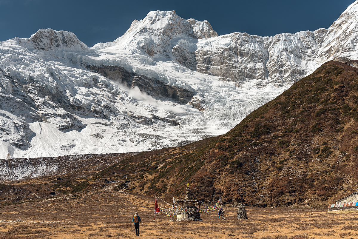 big mountains making us feel small