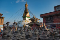 Swayambhunath - also called the monkey temple