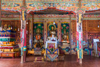 inside the monastery