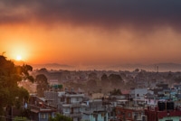 sunrise in Pokhara