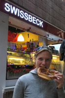 after half a year we were happy to eat a Brezel again :-)